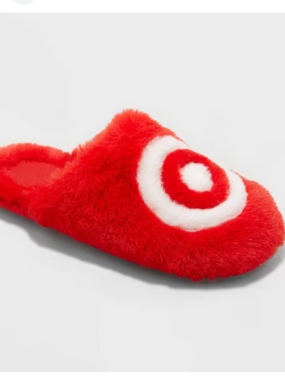 Target Logo Scuff Slippers Unisex Wmns Sz 9/10 Mens 7/8